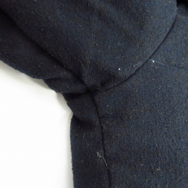 実際に弊社で買取させて頂いたciaopanic/チャオパニック フード付中綿ジャケット ネイビー Mの画像 7枚目