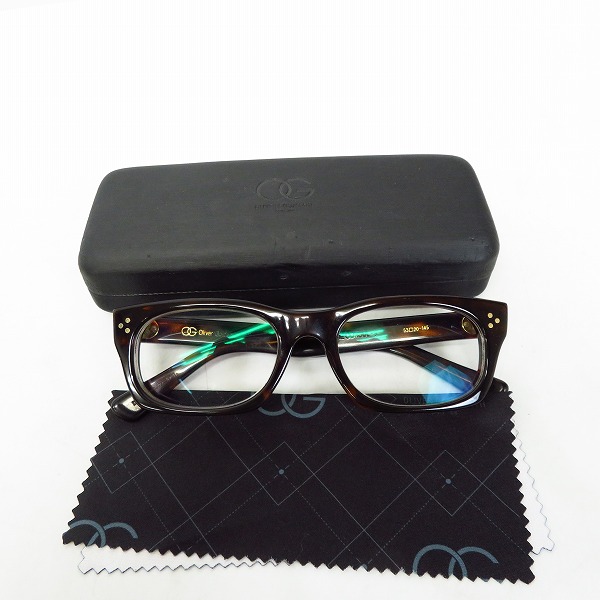 実際に弊社で買取させて頂いたOliver Goldsmith/オリバーゴールドスミス VICE CONSUL-S 度入り/眼鏡/メガネフレームの画像 7枚目