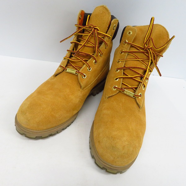 実際に弊社で買取させて頂いたTimberland/ティンバーランド 6インチ プレミアムブーツ A1H6M/US9 1/2