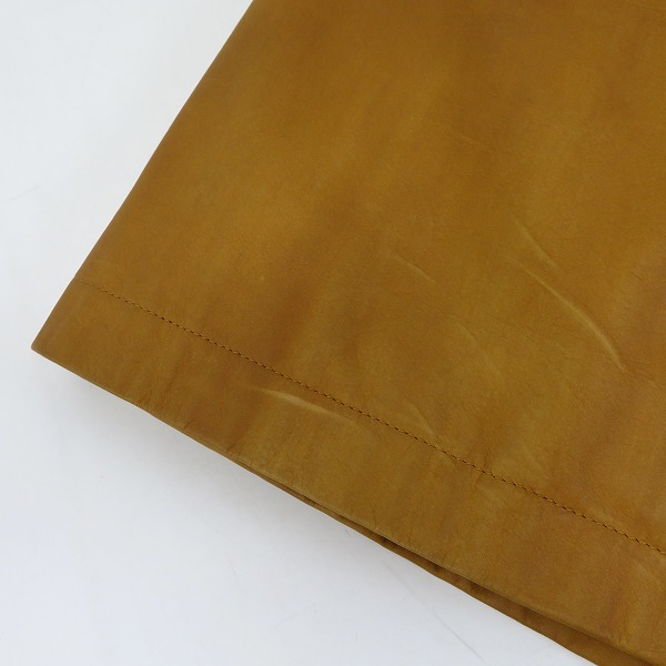 実際に弊社で買取させて頂いたBURBERRY BLACK LABEL/バーバリー ブラックレーベル レザーファーコート BMP28-533-43 Mの画像 6枚目