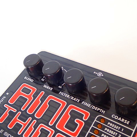 実際に弊社で買取させて頂いた【音出し確認済み】ELECTRO-HARMONIX/エレクトロハーモニックス Ring Thing リングモジュレーター フェクターの画像 5枚目