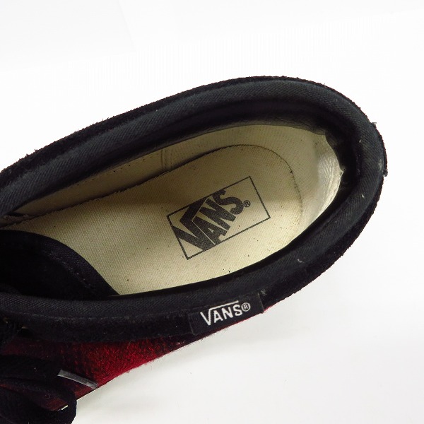 実際に弊社で買取させて頂いたVANS/バンズ チャッカスニーカー チェック柄 V49CL BC 27の画像 4枚目