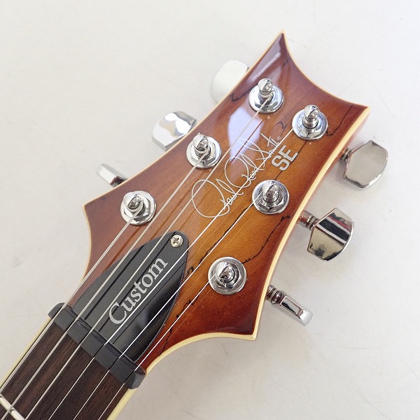 実際に弊社で買取させて頂いた★【美品】Paul Reed Smith /PRS/ポール・リード・スミス SE Custom 24 Spalted Maple エレキギター ケース付きの画像 1枚目