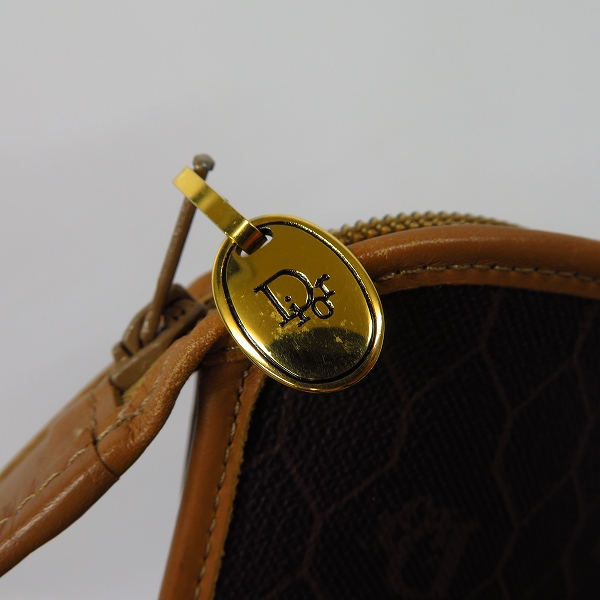 実際に弊社で買取させて頂いたChristian Dior/クリスチャンディオール ブラウン/セカンドバッグの画像 5枚目