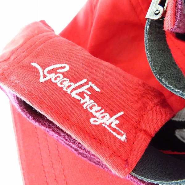 実際に弊社で買取させて頂いたGOOD ENOUGH/グッドイナフ eロゴ刺繍 キャップの画像 8枚目