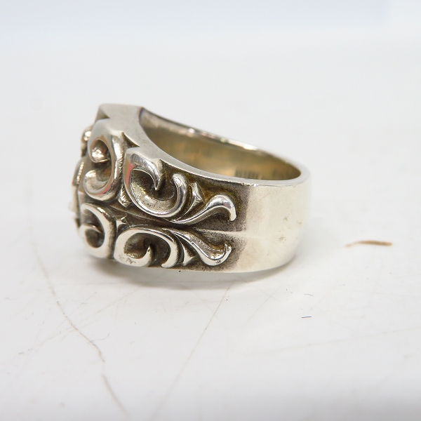 実際に弊社で買取させて頂いたSNAKED LOWS/スネイキッド ロウズ ディールデザイン ダイヤソリッドリング 10.5号の画像 1枚目