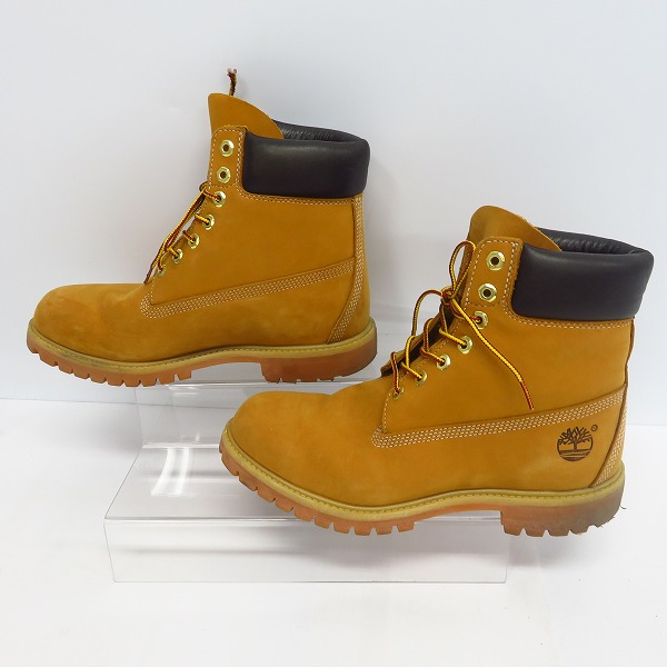 実際に弊社で買取させて頂いたTimberland/ティンバーランド 6インチ プレミアムブーツ 10061/9Wの画像 3枚目