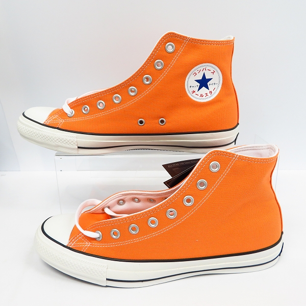 実際に弊社で買取させて頂いたConverse/コンバース 100th Anniversary Katakana Orange/100周年 カタカナ チャックテイラー 1CL133/29の画像 3枚目