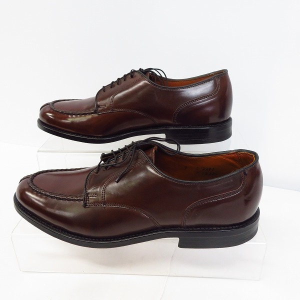 実際に弊社で買取させて頂いたALLEN EDMONDS/アレンエドモンド レザーレースアップシューズ/2291/9の画像 3枚目
