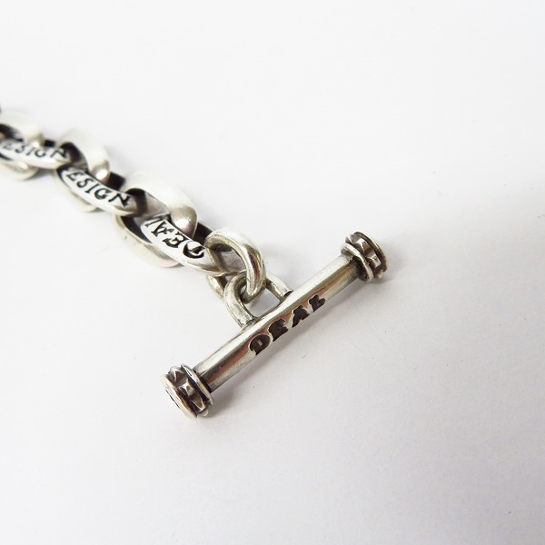 実際に弊社で買取させて頂いたDEAL DESIGN/ディールデザイン チェーンモチーフ ブレスレットの画像 1枚目