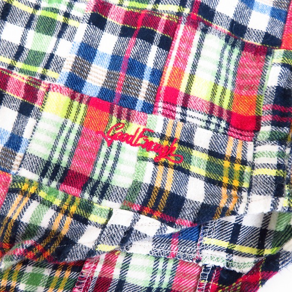 実際に弊社で買取させて頂いたGOODENOUGH/グッドイナフ チェック柄 ワークシャツ/1の画像 5枚目