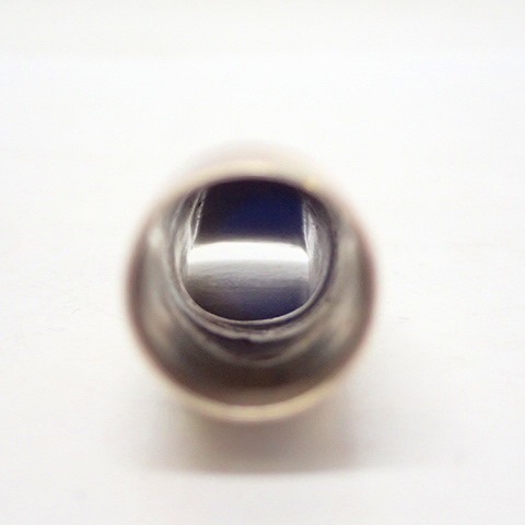 実際に弊社で買取させて頂いた【詳細不明】BRENDAN TIBBS SV925製 シルバー925 テナーサックス用 マウスピース メタルマウスピースの画像 7枚目