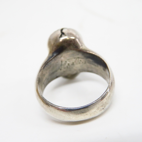 実際に弊社で買取させて頂いたSTANLEY GUESS/スタンリーゲス ラージスカル リング 12.5号の画像 2枚目