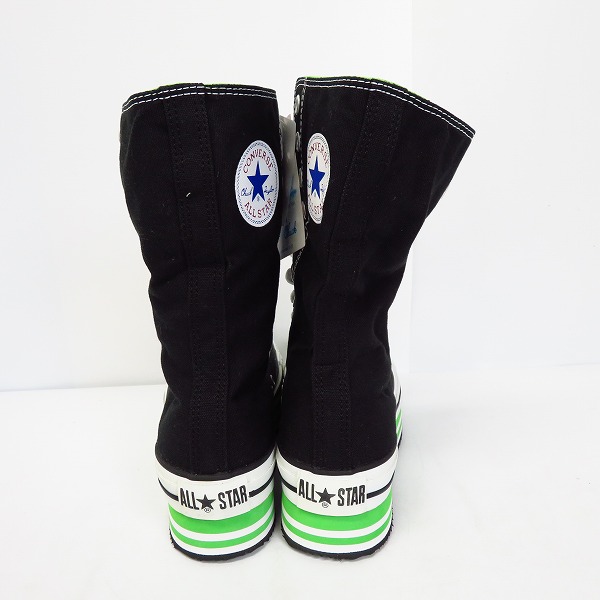 コンバース　厚底　ALL STAR PLT ST KNEE-HI 24.5 未使用】CONVERSE/コンバース オールスター PLT ST KNEE-HI 厚底