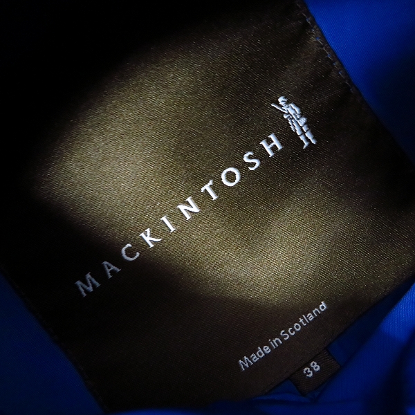 実際に弊社で買取させて頂いたMACKINTOSH/マッキントッシュ ステンカラーコート/38の画像 2枚目