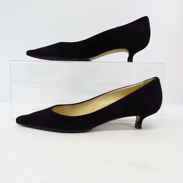 実際に弊社で買取させて頂いたJIMMY CHOO/ジミーチュウ スウェード調 パンプス　35.5の画像 3枚目