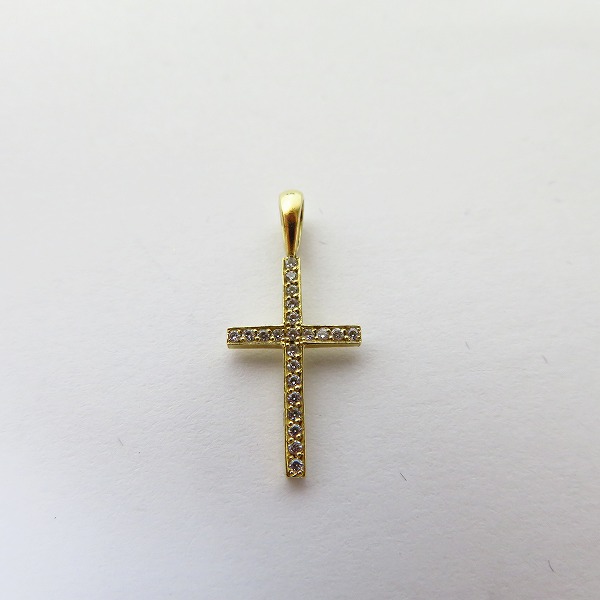 実際に弊社で買取させて頂いた【ギャラ付】EYEFUNNY/アイファニー 18KYG スティンガークロス S HSC002の画像 1枚目