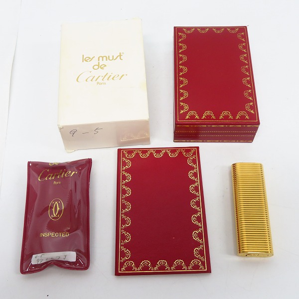 実際に弊社で買取させて頂いたCartier/カルティエ ローラー ガスライター GOLD/ゴールド/金の画像 6枚目