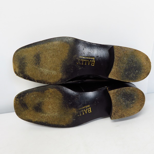 実際に弊社で買取させて頂いたBALLY/バリー レザー ローファー/シューズ/5.5Dの画像 2枚目