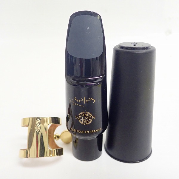 実際に弊社で買取させて頂いたSELMER/セルマー Prologue/プロローグ アルトサックス用 マウスピース リガチャー/キャップ付き