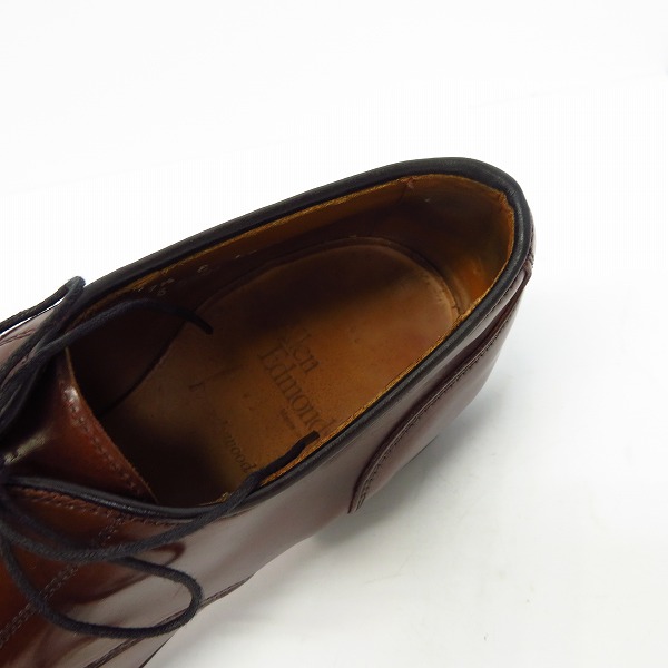 実際に弊社で買取させて頂いたAllen Edmonds/アレンエドモンズ Vチップ レザーシューズ/7.5の画像 4枚目