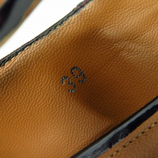 実際に弊社で買取させて頂いたGIVENCHY/ジバンシー エナメル パンプス スタッズ/39の画像 5枚目