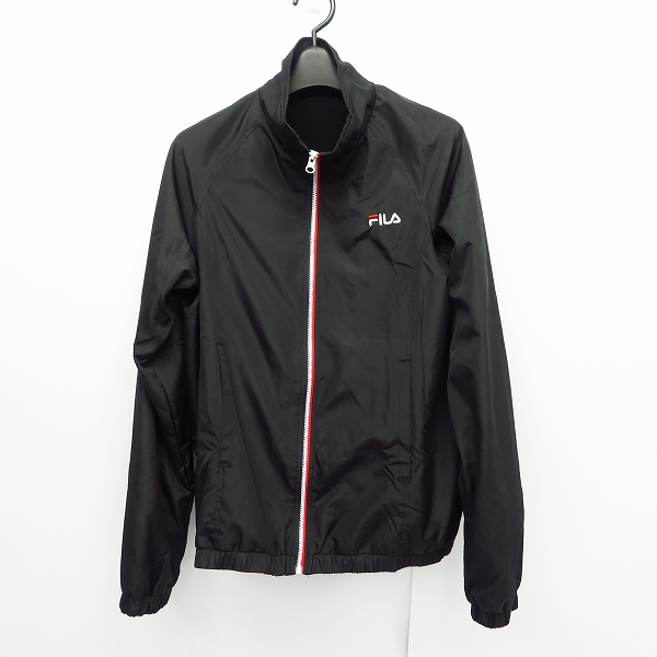 実際に弊社で買取させて頂いたFILA/フィラ ロゴ刺繍 ポリエステル ジャケット/M