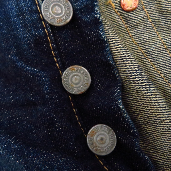 実際に弊社で買取させて頂いた【未使用】SUGAR CANE/シュガーケーン ロンスターデニムパンツ SC41501 W29/L33の画像 7枚目