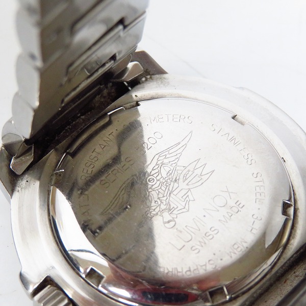 実際に弊社で買取させて頂いたLUMINOX/ルミノックス NAVY SEAL STEEL 3200 SERIES【動作未確認】の画像 3枚目
