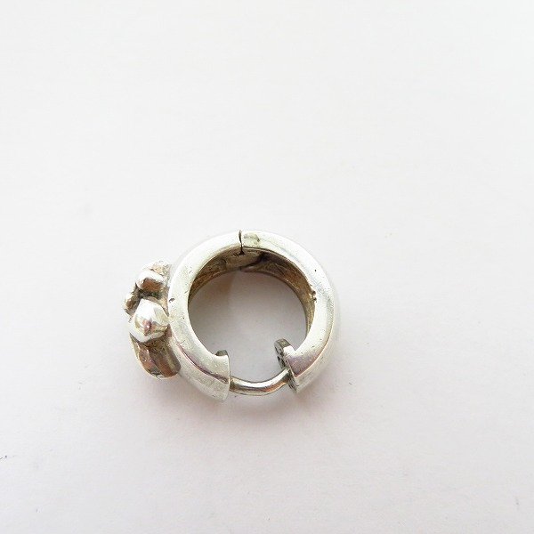 実際に弊社で買取させて頂いたLEATHERS AND TREASURES/レザーズ&トレジャーズ フレア ピアス シルバーの画像 1枚目