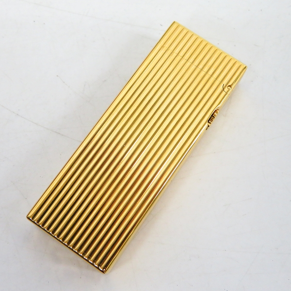 実際に弊社で買取させて頂いたdunhill/ダンヒル ローラーガスライター ゴールドの画像 1枚目