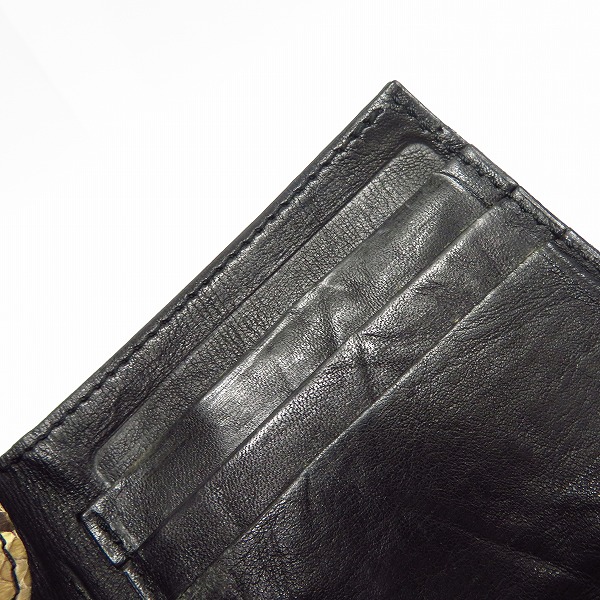 実際に弊社で買取させて頂いたLOUNGE LIZARD/ラウンジリザード 2つ折りウォレット/ウォレットコードの画像 7枚目
