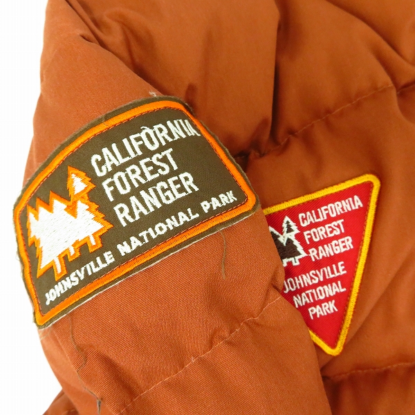 実際に弊社で買取させて頂いたSugar Cane/シュガーケーン ワッペン ダウンジャケット/Lの画像 4枚目