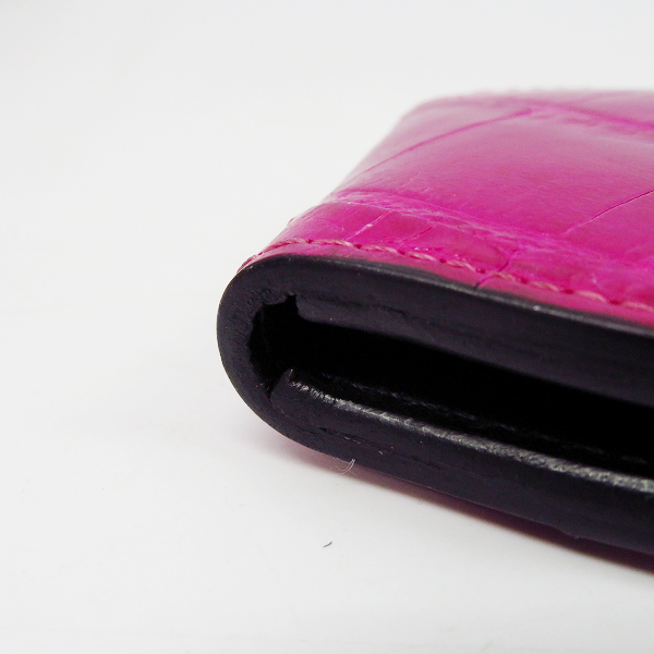 実際に弊社で買取させて頂いたBWL/ビルウォールレザー レザー コインケース/ピンクの画像 7枚目