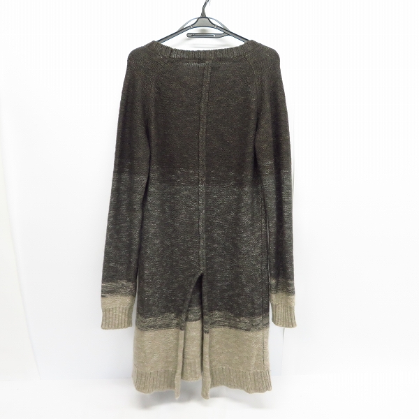 実際に弊社で買取させて頂いたDIET BUTCHER SLIM SKIN/ダイエットブッチャースリムスキン erosion ロング丈ニットの画像 1枚目