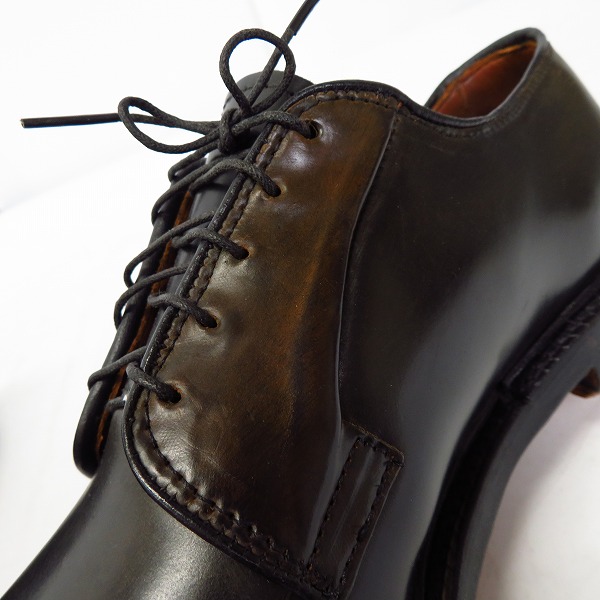 実際に弊社で買取させて頂いたALLEN EDMONDS/アレンエドモンズ シェルコードバン Leeds 9501/9.5の画像 6枚目