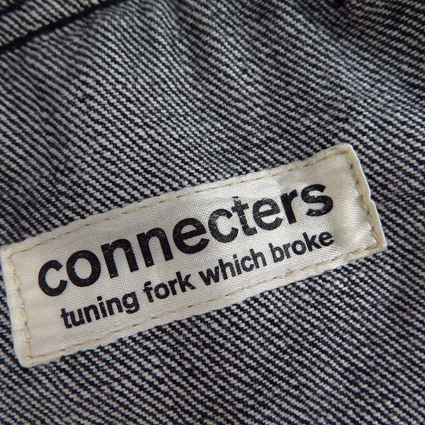 実際に弊社で買取させて頂いたCONNECTERS/コネクターズ デニムジャケット/Lの画像 3枚目