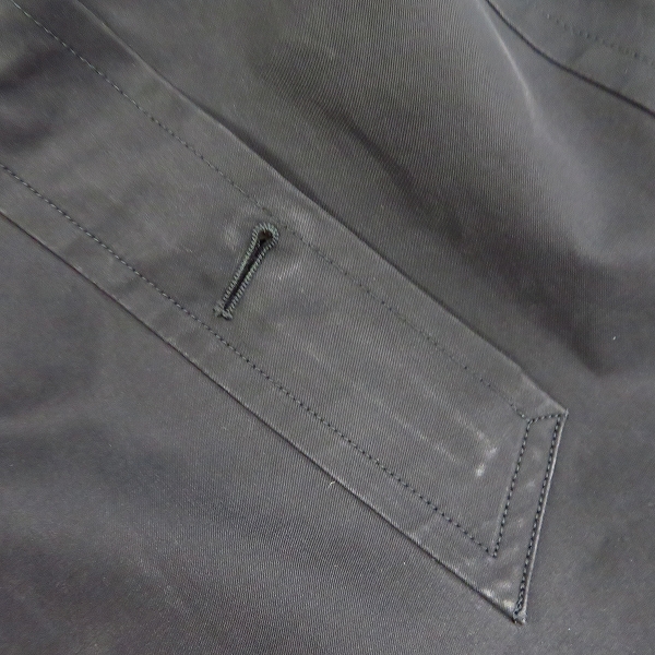 実際に弊社で買取させて頂いたBURBERRY LONDON/バーバリーロンドン トレンチコート 比翼ボタン ライナー付き コットン/Mの画像 7枚目