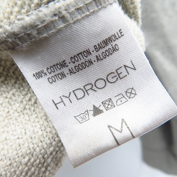 実際に弊社で買取させて頂いたHYDROGEN SPORTS WEAR/ハイドロゲン スポーツウェア スカルプリント パーカー Mの画像 3枚目