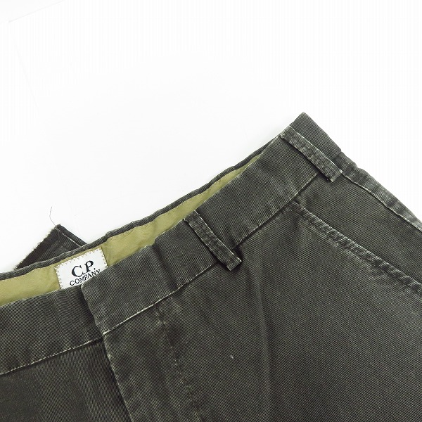 実際に弊社で買取させて頂いた【未使用】C.P.COMPANY/シーピーカンパニー コットンパンツ ヴィンテージ加工/46の画像 5枚目