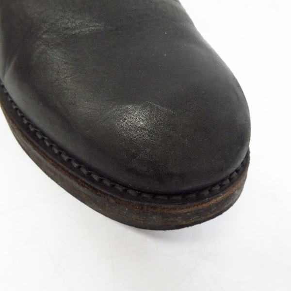 実際に弊社で買取させて頂いたDIET BUTCHER SLIM SKIN/ダイエットブッチャースリムスキン 4ホール レザーシューズ/43の画像 6枚目