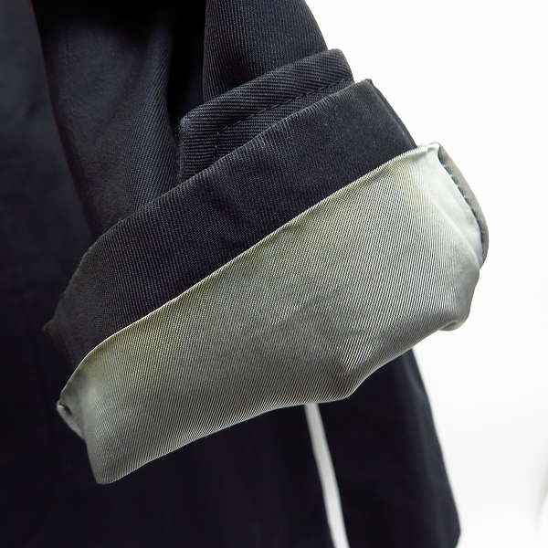 実際に弊社で買取させて頂いたEDIFICE/エディフェイス ステンカラーコート/44の画像 8枚目