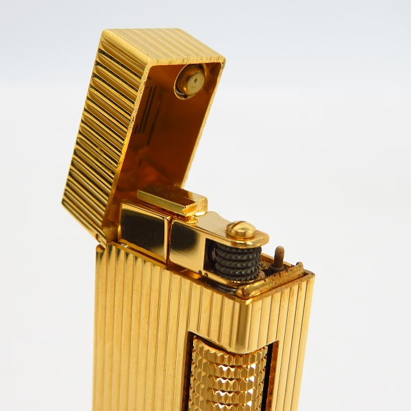 実際に弊社で買取させて頂いたdunhill/ダンヒル ローラーガスライター ゴールドの画像 5枚目