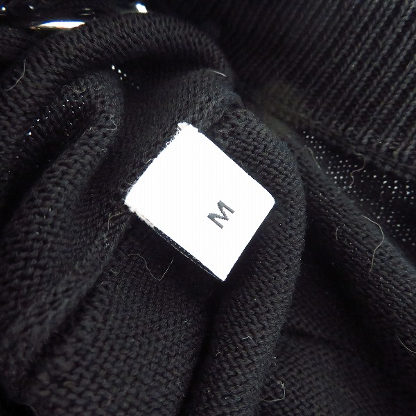 実際に弊社で買取させて頂いたGIVENCHY/ジバンシィ チェーンリンクネック コットンニット BM90044Y0A/Mの画像 5枚目