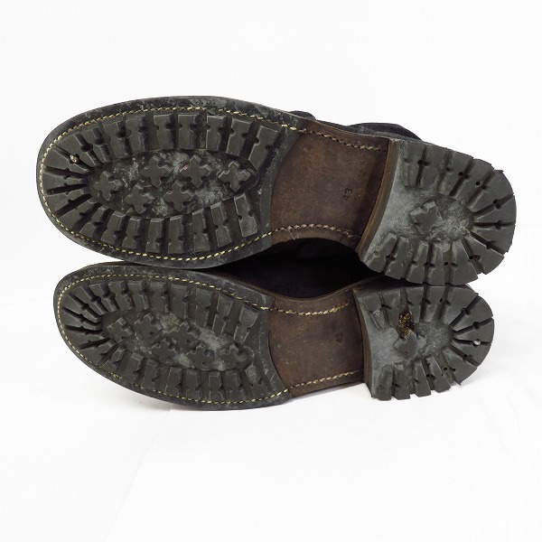 実際に弊社で買取させて頂いたDIET BUTCHER SLIM SKIN/ダイエットブッチャースリムスキン スウェードブーツ/43の画像 2枚目