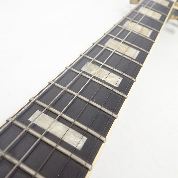 実際に弊社で買取させて頂いた★【難あり】Greco/グレコ レスポールカスタムタイプ エレキギター O切れ ジャパンビンテージの画像 2枚目