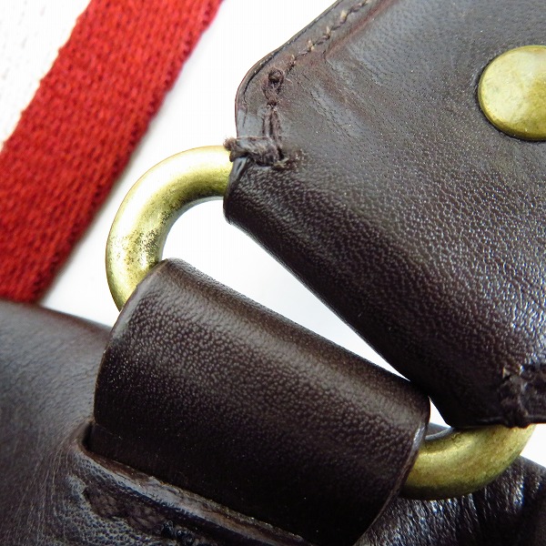 実際に弊社で買取させて頂いたBALLY/バリー レザー ショルダーバッグ/ポーチの画像 6枚目