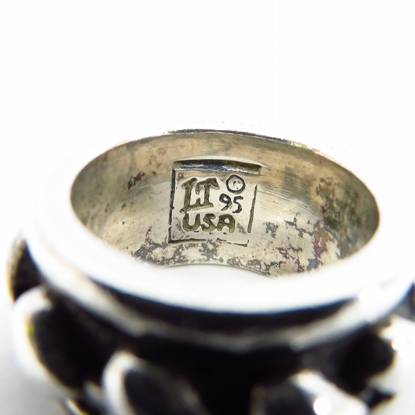 実際に弊社で買取させて頂いたLEATHERS AND TREASURES/レザーズ&トレジャーズ リボルビング ハート リング/12.5号の画像 3枚目