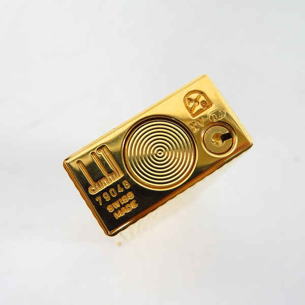 実際に弊社で買取させて頂いたdunhill/ダンヒル ローラーガスライター ゴールドの画像 3枚目