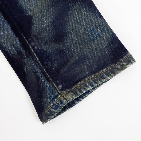 実際に弊社で買取させて頂いたDIET BUTCHER SLIM SKIN/ダイエットブッチャースリムスキン 11AW コーティングパンツ/1の画像 6枚目